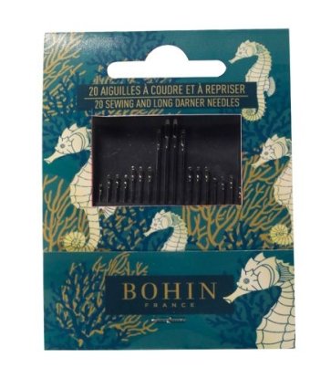 Needles Book Асорті (20шт) Набір голок для шиття Bohin (Франція)