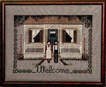Схема "Amish Welcome//Ласкаво просимо!" Told In The Garden