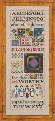 Схема "Amish Quilt Sampler//Квілтінг Семплер" Told In The Garden