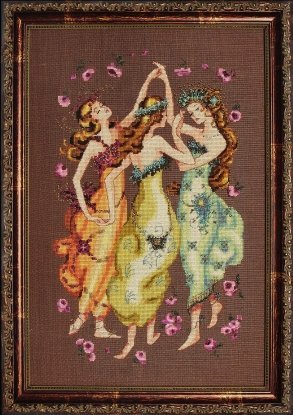 Схема "Circle Of Friends//Круг друзей" Mirabilia Designs