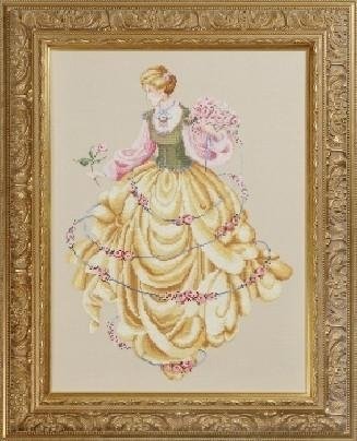 Схема "Dance of the Roses//Танець троянд" Lavender & Lace