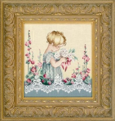 Схема "Emma's Garden//Сад Эммы" Lavender & Lace