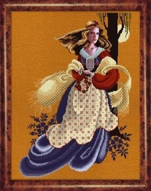 Схема "Evangeline//Евангелін" Lavender & Lace
