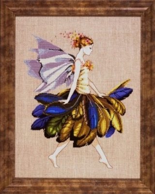 Схема "Feather Fairy//Фея з пір'ям" Mirabilia Designs