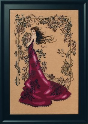 Схема "Lady of Mystery//Мистическая Леди" Mirabilia Designs