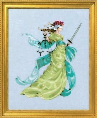 Схема "Lady Justice//Леди Правосудия" Mirabilia Designs