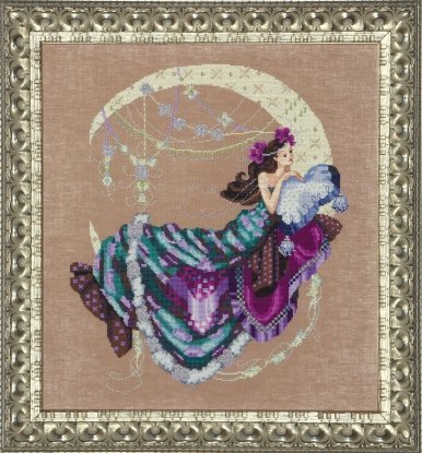 Схема "Moon Flowers//Місячні квіти" Mirabilia Designs