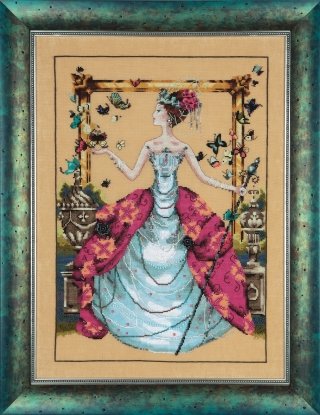 Схема "Queen Mariposa//Королева Маріпоса" Mirabilia Designs