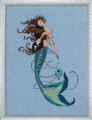 Схема "Renaissance Mermaid//Русвлка єпохи Возрождения" Mirabilia Designs