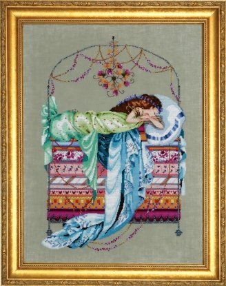Схема "Sleeping Princess//Спляча Принцеса" Mirabilia Designs