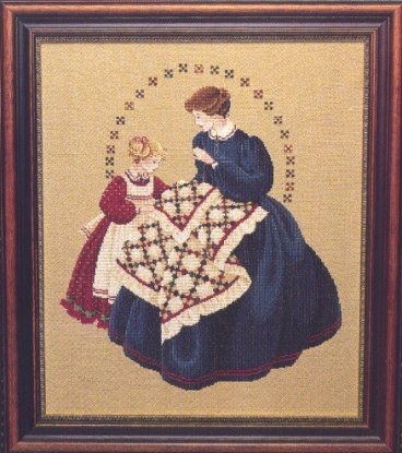 Схема "The Quiltmaker//Швачка" Lavender & Lace