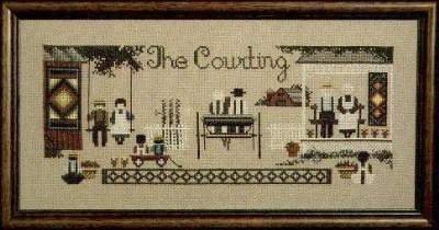 Схема "The Courting//Залицяння" Told In The Garden