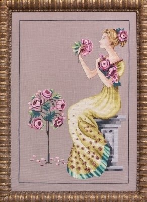 Схема "The Peony Garden//Сад с пионами" Mirabilia Designs