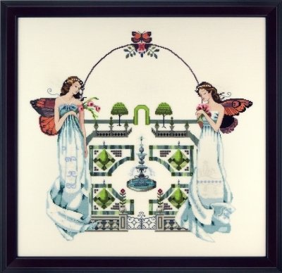 Схема "Spring Topiary Garden//Весняний сад" Mirabilia Designs