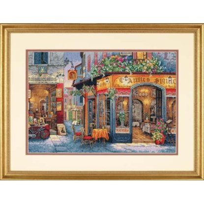 Набір для вишивання хрестиком "Європейське бістро//European Bistro" DIMENSIONS 35224