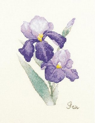 Набір для вишивання "Іриси" XIU CRAFTS