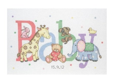 Набір для вишивання "Дітки тварин (Baby Animals)" ANCHOR
