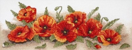 Набір для вишивання "Розсип маків (Spray Of Poppies)" ANCHOR