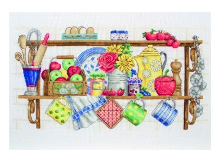 Набір для вишивання "Кухонна полиця (The kitchen shelf)" ANCHOR
