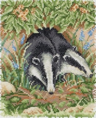 Набір для вишивання "Борсуки (Badgers Den)" ANCHOR