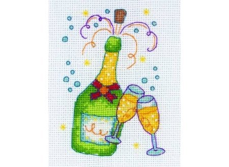 Набор для вышивания "Шампанское (Champagne)" ANCHOR