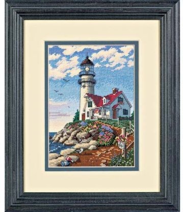 Набір для вишивання хрестиком "Маяк//Beacon at Rocky Point" DIMENSIONS 06958