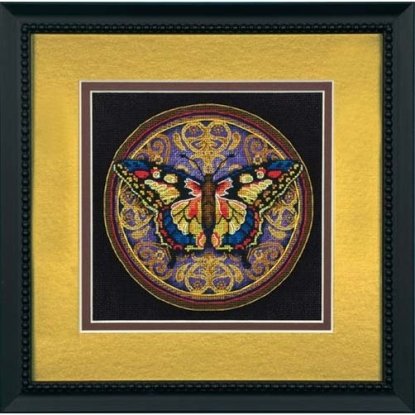 Набір для вишивання хрестиком "Витіюватий метелик//Ornate Butterfly" DIMENSIONS 65095