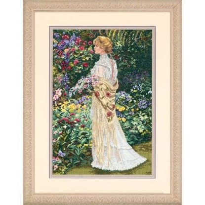 Набір для вишивання хрестиком "В її саду//In Her Garden" DIMENSIONS 35119