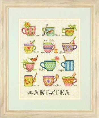Набор для вышивания крестом "Искусство чая//The Art of Tea" DIMENSIONS 70-35335