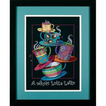 Набір для вишивання хрестиком "Кавова піраміда//A Whole Lotta Latte" DIMENSIONS 35218