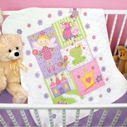 Набір для вишивання хрестиком "Фея//Fairy Quilt" DIMENSIONS 70-73541