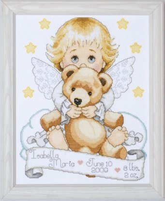 Набір для вишивання хрестиком "Angel Sampler//Ангел" Design Works