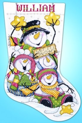 Набір для вишивання хрестиком "Let it Snow//Нехай сніжить" Design Works