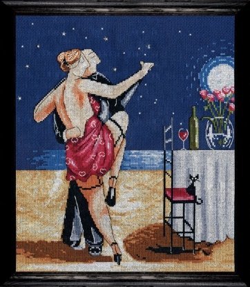 Набір для вишивання хрестиком "Nighttime Tango//Нічне танго" Design Works