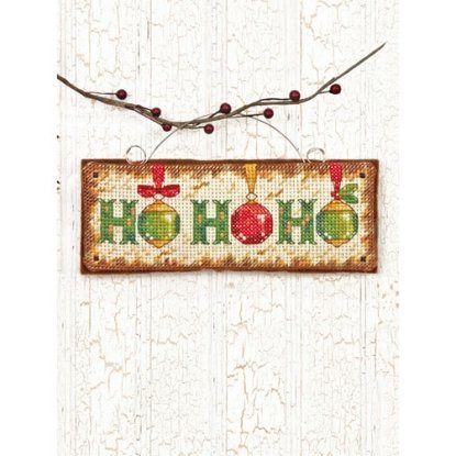 Набір для вишивання хрестиком "Хо Хо Хо//Ho Ho Ho Ornament" DIMENSIONS 70-08861