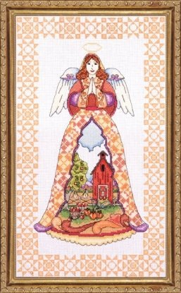 Набір для вишивання хрестиком "Autumn Angel//Ангел осені" Design Works