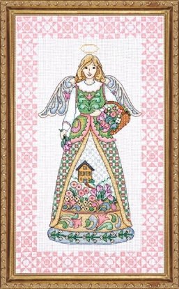 Набор для вышивания крестом "Spring Angel//Ангел весны" Design Works