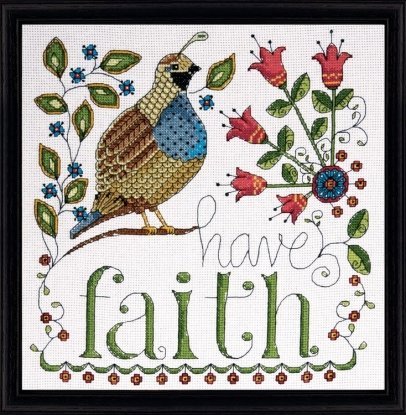 Набір для вишивання хрестиком "Have Faith//Вірити" Design Works
