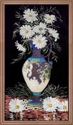 Набір для вишивання хрестиком "Daisies in Vase//Ромашки в вазі" Design Works