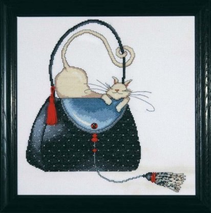 Набір для вишивання хрестиком "Polka Dot Purse//Сумка в горошок" Design Works