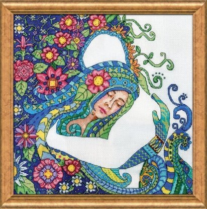 Набор для вышивания крестом "The Embrace//Обьятия" Design Works