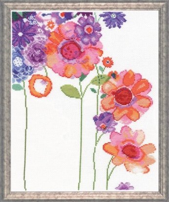 Набір для вишивання хрестиком "Watercolor Garden//Акварельний сад" Design Works