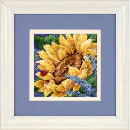 Набор для вышивания гобеленом "Подсолнечник и Божья коровка//Sunflower and Ladybug" DIMENSIONS 17066