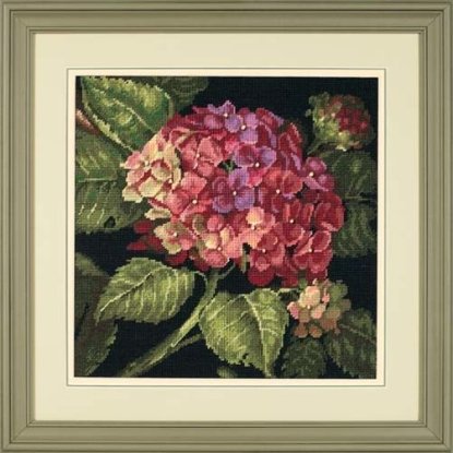 Набор для вышивания гобеленом "Цветение гортензии//Hydrangea Bloom" DIMENSIONS 20053