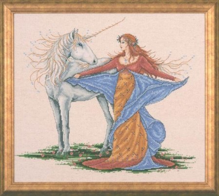 Набір для вишивання хрестиком "Unicorn//Єдиноріг" Design Works