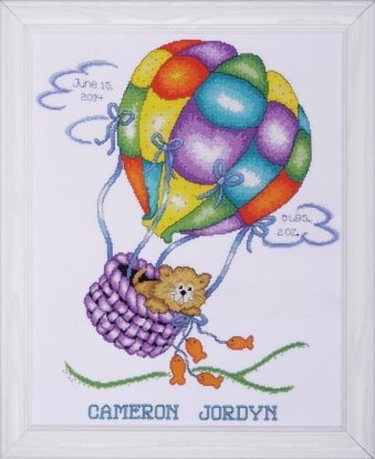 Набор для вышивания крестом "Up Up and Away Sampler//Сэмплер Вверх вверх и прочь" Design Works
