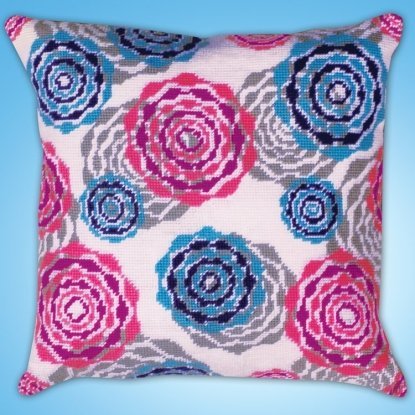 Набір для вишивання гобеленом "Multicolor Floral//Різнокольорові квіти" Design Works