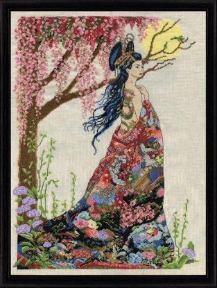 Набір для вишивання хрестиком "Queen of Silk//Королева шовку" Design Works