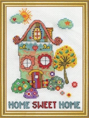 Набір для вишивання хрестиком "Home Sweet Home//Дім, милий дім" Design Works