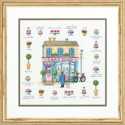 Набір для вишивання хрестиком "Кондитерська//Cake Shop" DIMENSIONS 70-35352